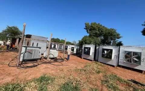 Granja de criptomonedas: ANDE hall� contenedores que consum�an como "una peque�a ciudad"