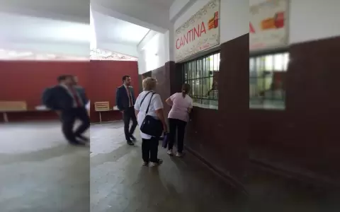 Asunci�n: verifican condiciones de cantina y comedor del colegio San Mart�n