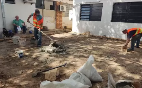 Iniciaron obras en el �rea de urgencias quir�rgicas del hospital de barrio Obrero