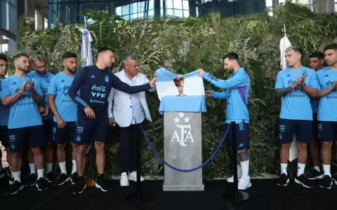 El predio de la AFA pasa a llamarse �Lionel Andr�s Messi�