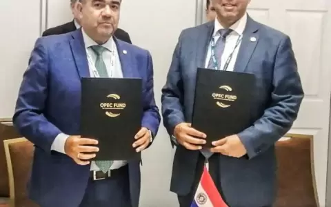 Paraguay firma proyecto estrat�gico por el desarrollo con la OPEP