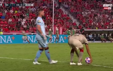 �El penal m�s ins�lito en la historia del f�tbol?
