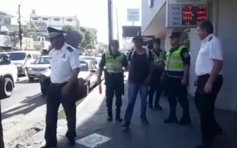 Sacan de las calles a limpiavidrios de San Lorenzo por orden municipal