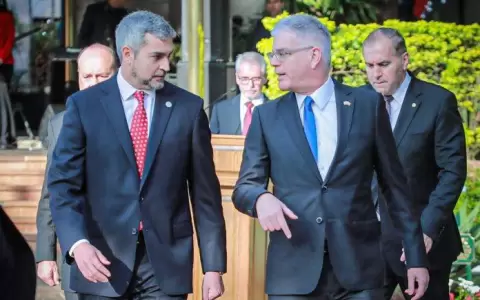 Abdo prev� este martes un almuerzo con el embajador de EE. UU. en Mburuvicha R�ga