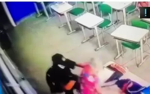 Un alumno asesin� a una profesora e hiri� otras cinco personas a pu�aladas en una escuela de San Pablo