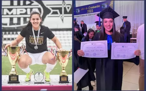 Futbolista de Olimpia y licenciada en dos carreras
