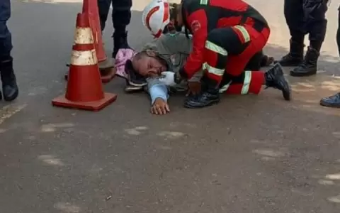 V�ctima de asalto: trabajador persigui� y atropell� a presunto motochorro