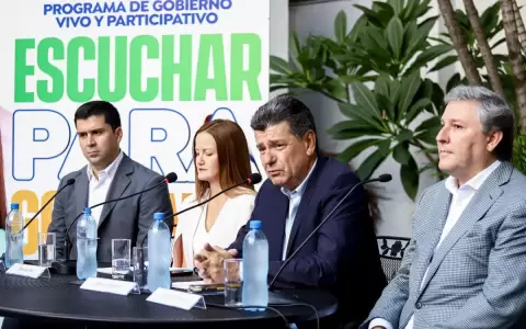 Dupla presidencial de la Concertaci�n presenta propuesta "vivir sin miedo"