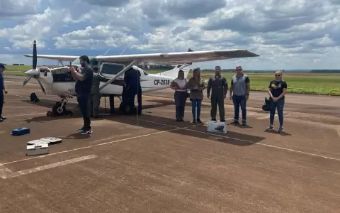 Fiscal�a entrega supuesta "narcoavioneta" a Senabico