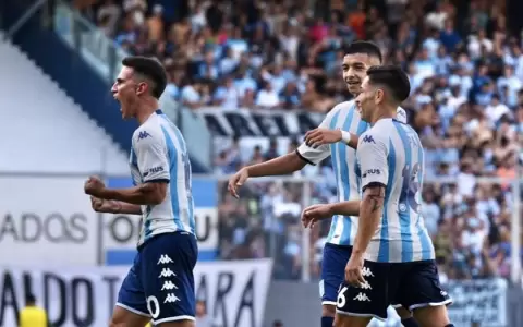 El golazo de Mat�as Rojas para la victoria de Racing