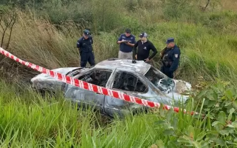 Tras hallazgo de cad�ver, confirman que mujer falleci� calcinada en su veh�culo