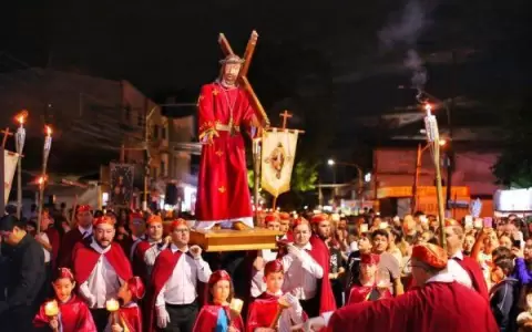 Miles de visitantes en celebraciones por Semana Santa en todo el pa�s