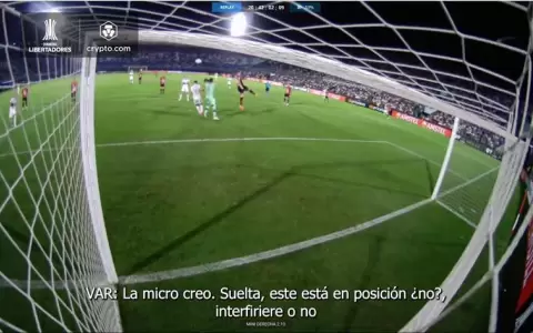 El an�lisis arbitral del gol de Fernando Cardozo ante Patronato