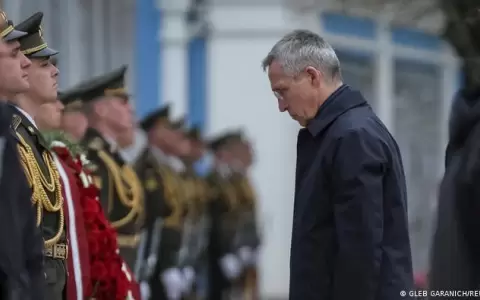 Secretario general de la OTAN realiza visita sorpresa a Kiev