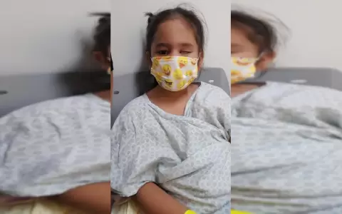 Madre de ni�a con c�ncer de ojo, lo perdi� todo para costear tratamiento en el Brasil