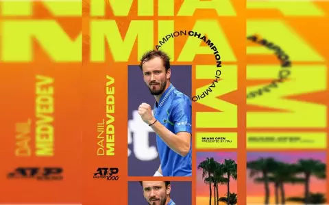 Medvedev aprovecha los errores de Sinner y se consagra en Miami