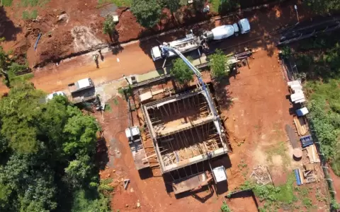 Itaip�: avanza obra de Planta de Tratamiento de Efluentes en Centro Ambiental Tekotopa