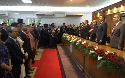 TSJE hizo entrega de t�tulos a los 80 diputados electos para el periodo 2023-2028