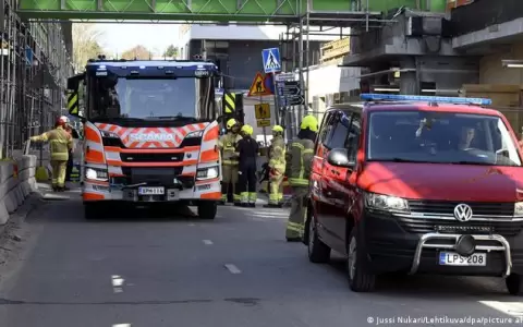Veintisiete heridos, la mayor�a ni�os, al colapsar una pasarela en Helsinki