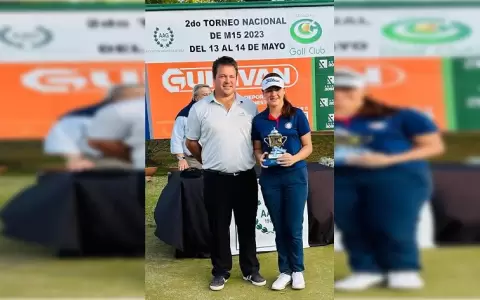 Golfista paraguaya se consagra campeona en Argentina