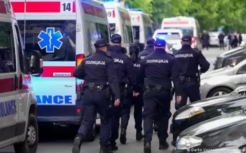 Nueve muertos en un tiroteo en una escuela de Belgrado
