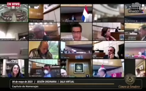 Ahora escucharon la polca colorada: se puso de moda pedir temas en el Senado