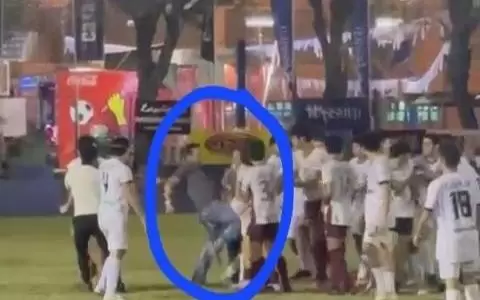 Hombre agrede a un alumno durante intercolegial deportivo