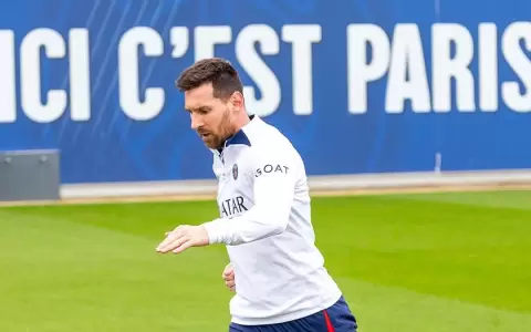 Lionel Messi volvi� a entrenar en PSG