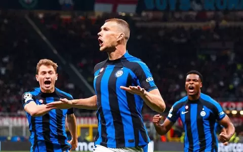 Inter vence a Milan en la ida del derbi de la Madonnina