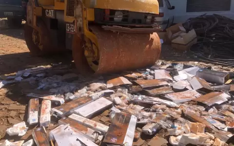 Destruyen millonario cargamento de productos falsificados
