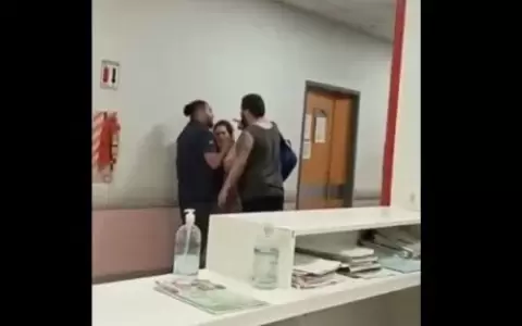 Embarazada teme por su vida luego de que su expareja intentara golpearla en el hospital