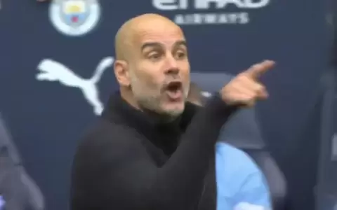 Haaland no pate� un penal y provoc� la furia de Guardiola