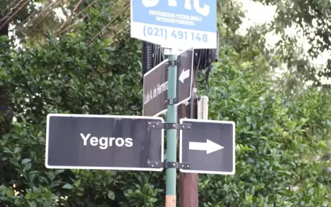 Fulgencio Yegros: calle c�ntrica lleva nombre en honor a pr�cer de la Independencia