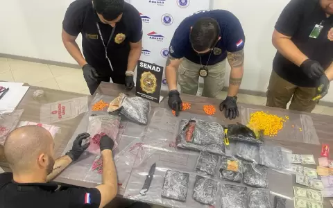 Incautan casi 12.000 pastillas de �xtasis en el aeropuerto Silvio Pettirossi