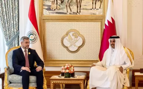 Paraguay y Qatar refuerzan v�nculos de amistad tras reuni�n de jefes de Estado