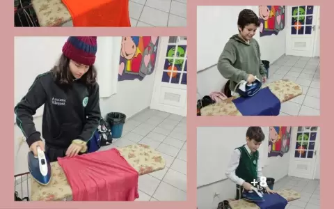 Colegio de CDE se hace viral por ense�ar a los alumnos a planchar