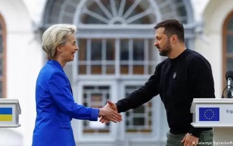 Presidenta de la Comisi�n Europea, de visita en Kiev por el D�a de Europa