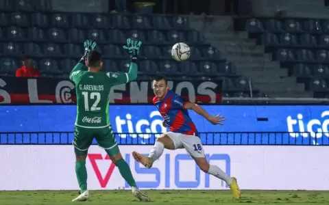 Braian Samudio y una noche sin fortuna