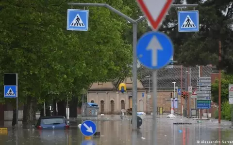 Evac�an pueblos afectados por inundaciones en Italia