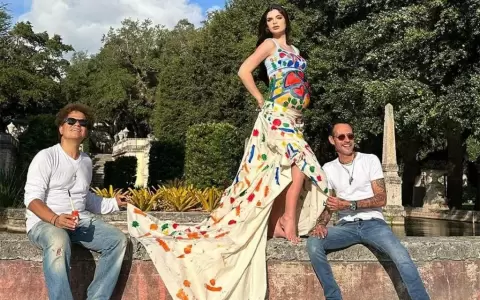 �Una obra de arte! Nadia Ferreira y Marc Anthony protagonistas de una sesi�n muy especial