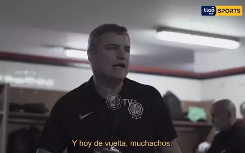 La arenga de Diego Aguirre antes del partido contra Patronato