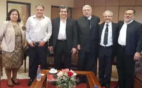 Legisladores y exlegisladores del Frente Guasu.