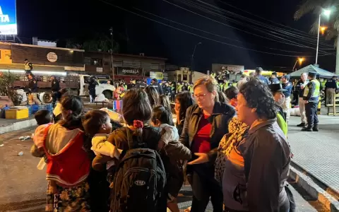 Manifestantes afirman que hubo un fallecido durante despejes pero Polic�a lo desmiente