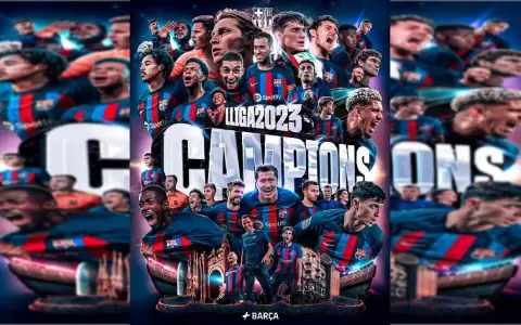 Barcelona golea a Espanyol y se consagra campe�n de Espa�a