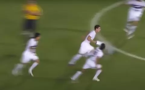 As� record� Alejandro Silva el gol ante Atl�tico Mineiro en 2013