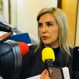 Hermelinda Alvarenga evita hablar sobre el caso "neposobris" de su colega Noelia Cabrera