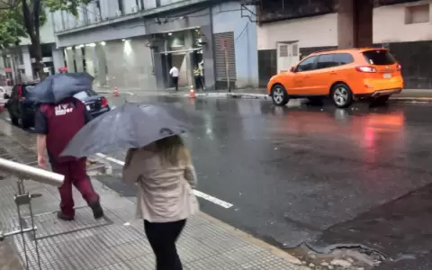 La jornada finalizar� con lluvias y el fr�o llegar�a ma�ana