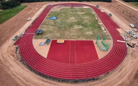 La primera pista de atletismo del Chaco ya es una realidad