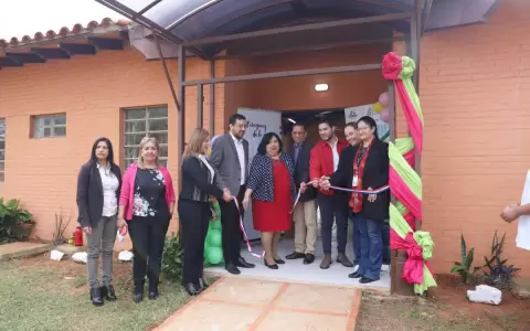 Minna inaugura centro refugio en San Lorenzo y habilita mejoras en espacio pedag�gico