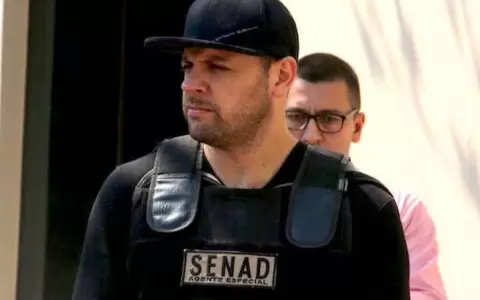 El procesado Javier "Cucho" Caba�a.